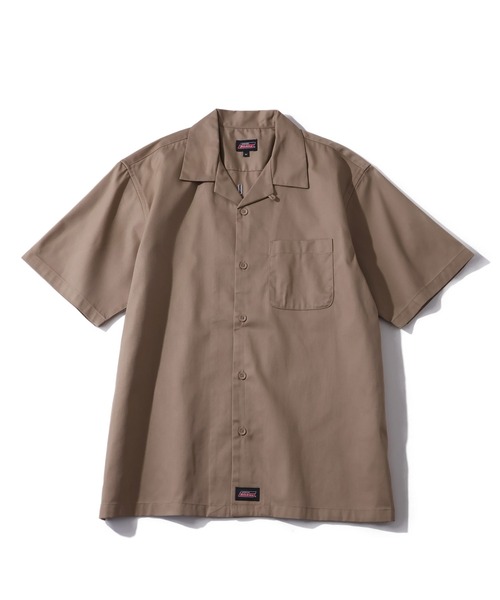 Dickies(ディッキーズ)の「【GENUINE DICKIES/ジェニュインディッキーズ】TCツイル バック刺繍 ワークシャツ(シャツ/ブラウス・メンズ・ベージュ・M)」の22枚目の写真