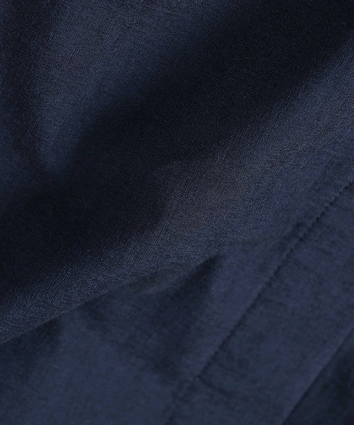 The DUFFER of ST.GEORGE(ザダファーオブセントジョージ)の「SUPER STRETCH FLY-FRONT SHIRT BLOUSON:セットアップ対応 フライフロント スーパーストレッチ シャツブルゾン(シャツ/ブラウス・メンズ・ブラック/ブラウン/ネイビー・MEDIUM/LARGE/X-LARGE)」の19枚目の写真