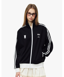 NDY（エヌディーワイ）の「スポーティNYトラックトップブラック（ナイロンジャケット）」