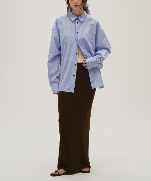 TODAYFUL（トゥデイフル）の「Miniboucle Knit Skirt 12610806（スカート・レディース・ブラウン/グレー/オフホワイト・36/38）」の6枚目の写真