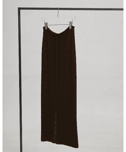 TODAYFUL（トゥデイフル）の「Miniboucle Knit Skirt 12610806（スカート・レディース・ブラウン/グレー/オフホワイト・36/38）」の21枚目の写真