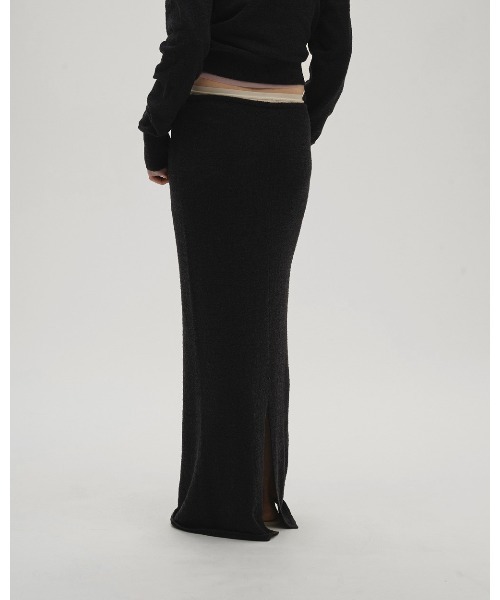 TODAYFUL（トゥデイフル）の「Miniboucle Knit Skirt 12610806（スカート・レディース・ブラウン/グレー/オフホワイト・36/38）」の15枚目の写真