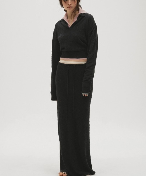 TODAYFUL（トゥデイフル）の「Miniboucle Knit Skirt 12610806（スカート・レディース・ブラウン/グレー/オフホワイト・36/38）」の17枚目の写真