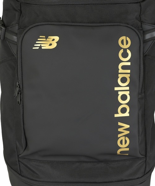 NEW BALANCE(ニューバランス)の「トップローディングバックパック40L(バックパック/リュック・メンズ・ブラック×ゴールド/ブラック×ホワイト・ONE SIZE)」の7枚目の写真