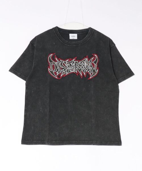 ８(eight)（エイト）の「刺繍ロゴ半袖Tシャツ（Tシャツ/カットソー・メンズ・ホワイト/ブラック系その他/ブラック・LARGE/MEDIUM）」の3枚目の写真