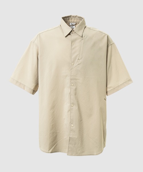 PUMA(プーマ)の「OVERSIZED SS SHIRT(シャツ/ブラウス・メンズ・グリーン系その他/ベージュ系その他/ブラック/ブラウン系その他・M)」の3枚目の写真