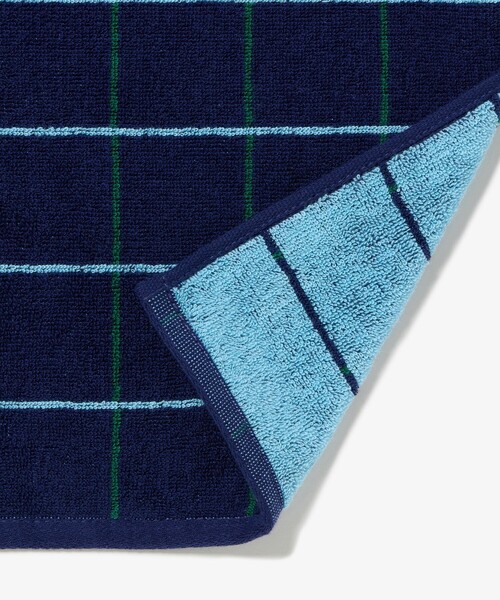 LACOSTE（ラコステ）の「スポーツタオル＆ゲストタオル ギフトセット（タオル・レディース・ブルー/ベージュ・FREE）」の8枚目の写真