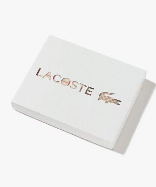LACOSTE（ラコステ）の「スポーツタオル＆ゲストタオル ギフトセット（タオル・レディース・ブルー/ベージュ・FREE）」の14枚目の写真