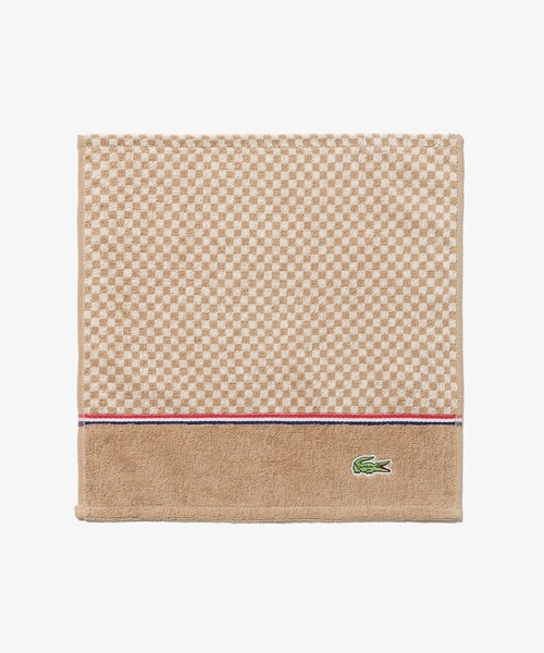 LACOSTE（ラコステ）の「スポーツタオル＆ゲストタオル ギフトセット（タオル・レディース・ブルー/ベージュ・FREE）」の16枚目の写真