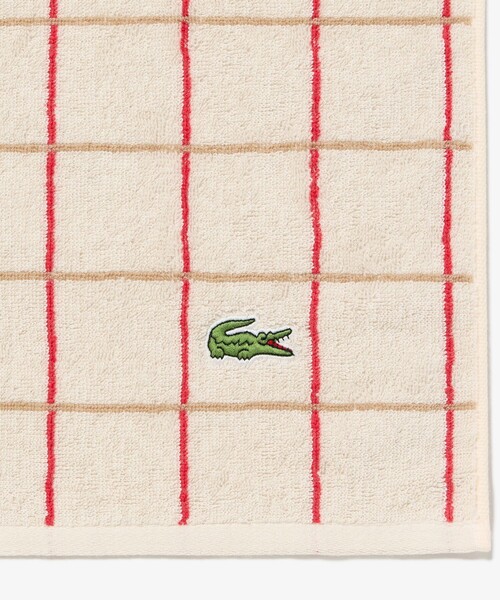 LACOSTE（ラコステ）の「スポーツタオル＆ゲストタオル ギフトセット（タオル・レディース・ブルー/ベージュ・FREE）」の17枚目の写真