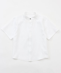 CHOPIN（ショパン）の「【速乾、接触冷感】COOL MAX半袖比翼バンドカラーシャツ(キッズ/100～130cm)（シャツ/ブラウス）」