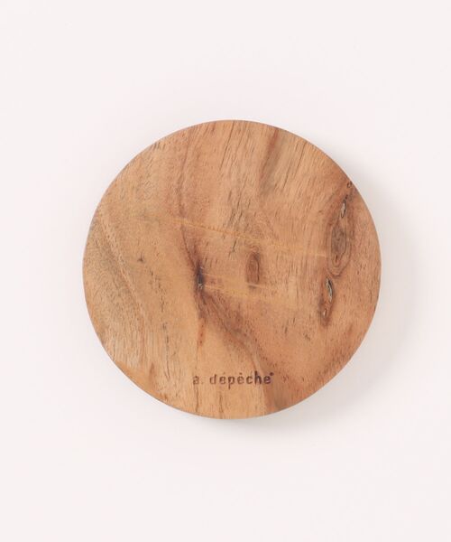 a.depeche(アデペシュ)の「【a.depeche:アデペシュ】コースター Maare coaster surface(ランチョンマット/テーブルウェア・レディース・ブラック・FREE)」の2枚目の写真