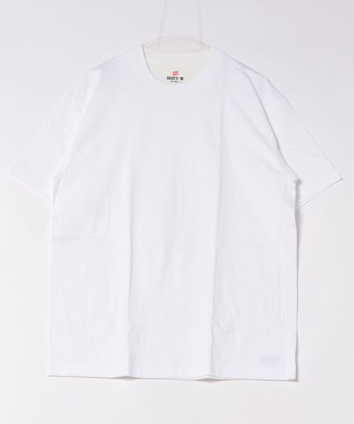 HANES(ヘインズ)の「HANES/ヘインズ 半袖 Tシャツ HM1-D001(Tシャツ/カットソー・メンズ・ホワイト/ブラック・S/M/L/XL)」の7枚目の写真