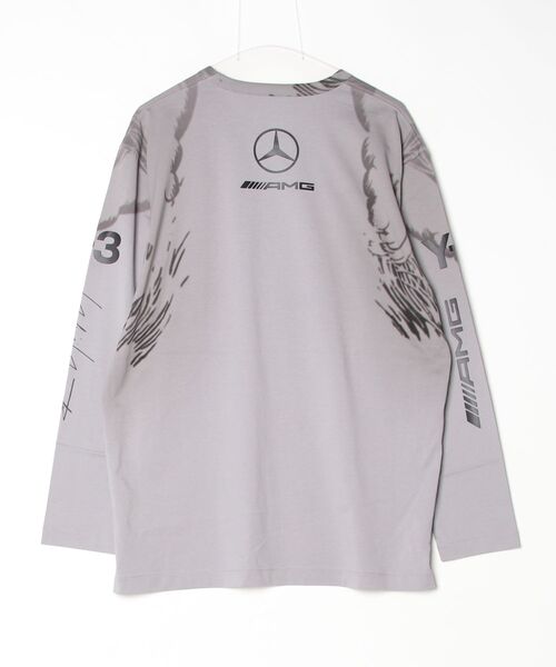 Y-3（ワイスリー）の「Y-3 MERCEDES - AMG PETRONAS FORMULA 1 TEAM WOLF GRAPHIC LONG SLEEVE TEE（Tシャツ/カットソー・メンズ・ブラック・XX-SMALL/X-SMALL/SMALL/MEDIUM/LARGE）」の2枚目の写真