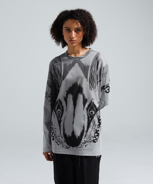 Y-3(ワイスリー)の「Y-3 MERCEDES - AMG PETRONAS FORMULA 1 TEAM WOLF GRAPHIC LONG SLEEVE TEE(Tシャツ/カットソー・メンズ・ブラック・XX-SMALL/X-SMALL/SMALL/MEDIUM/LARGE/X-LARGE)」の7枚目の写真