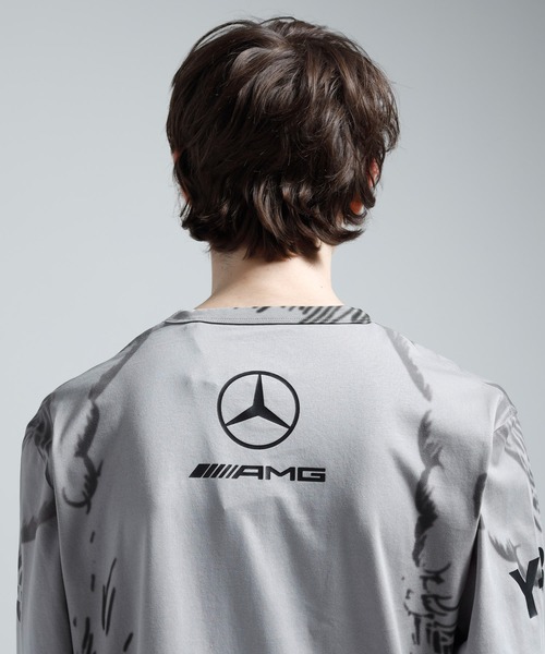 Y-3(ワイスリー)の「Y-3 MERCEDES - AMG PETRONAS FORMULA 1 TEAM WOLF GRAPHIC LONG SLEEVE TEE(Tシャツ/カットソー・メンズ・ブラック・XX-SMALL/X-SMALL/SMALL/MEDIUM/LARGE/X-LARGE)」の9枚目の写真