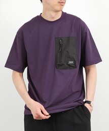 TAION（タイオン）の「【TAION/タイオン】MOUNTAIN POCKET T-SHIRT ポケットTシャツ 26SS（Tシャツ/カットソー）」