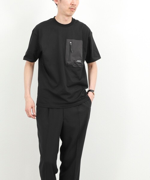TAION(タイオン)の「【WEB限定】【TAION/タイオン】MOUNTAIN POCKET T-SHIRT ポケットTシャツ 26SS(Tシャツ/カットソー・メンズ・ダークパープル/ブラック/ホワイト・M/L/XL)」の18枚目の写真
