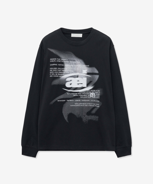 MINAV（ミナブ）の「タイプウェーブTシャツ[ブラック]（Tシャツ/カットソー・メンズ・その他・SMALL/X-LARGE/LARGE）」の5枚目の写真