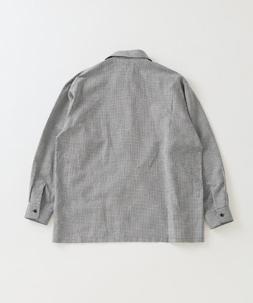 EDIFICE（エディフィス）の「コットン/リネン チェック バルーズ シャツ（シャツ/ブラウス・メンズ・ブラック・SMALL/MEDIUM/LARGE）」の21枚目の写真