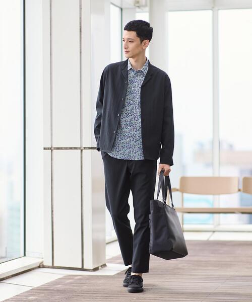 TAKEO KIKUCHI(タケオキクチ)の「【撥水・洗える・シワになりにくい】 リランチェ(R) イージーパンツ(スラックス・メンズ・ブラウン系/ブラック・04/03/02/01)」の13枚目の写真