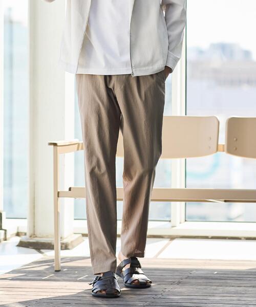 TAKEO KIKUCHI(タケオキクチ)の「【撥水・洗える・シワになりにくい】 リランチェ(R) イージーパンツ(スラックス・メンズ・ブラウン系/ブラック・04/03/02/01)」の18枚目の写真