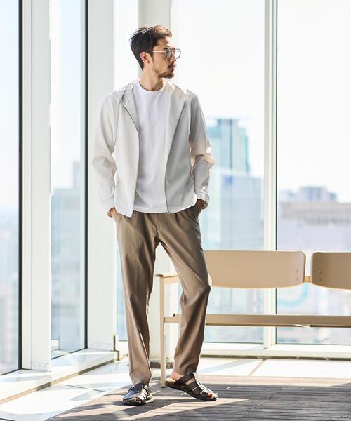 TAKEO KIKUCHI(タケオキクチ)の「【撥水・洗える・シワになりにくい】 リランチェ(R) イージーパンツ(スラックス・メンズ・ブラウン系/ブラック・04/03/02/01)」の19枚目の写真
