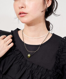 FREAK'S STORE | マルチウェイ レイヤーネックレス/ビーズネックレス/ペンダントネックレス(ネックレス)