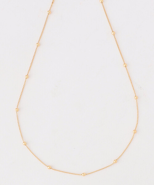 FREAK'S STORE（フリークスストア）の「マルチウェイ レイヤーネックレス/ビーズネックレス/ペンダントネックレス（ネックレス・レディース・ブルー/オフホワイト・ONE SIZE）」の18枚目の写真