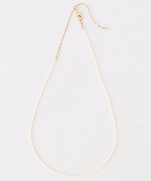 FREAK'S STORE(フリークスストア)の「マルチウェイ レイヤーネックレス/ビーズネックレス/ペンダントネックレス(ネックレス・レディース・ブルー/オフホワイト・ONE SIZE)」の20枚目の写真