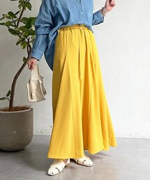 un dix cors | 麻調ベルトパンツ(その他パンツ)