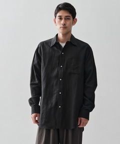 MARKAWARE/マーカウェア】ITALIAN OPEN COLLAR SHIRT/オーガニック