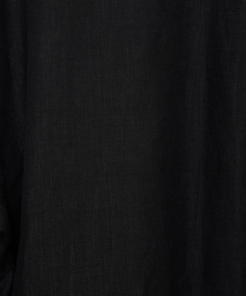 markaware(マーカウェア)の「【MARKAWARE/マーカウェア】REGULAR FIT DRESS SHIRT/80/1ヘンプタイプライター / レギュラーフィットドレスシャツ(シャツ/ブラウス・メンズ・ブラック/ホワイト/ベージュ・1/2/3)」の6枚目の写真