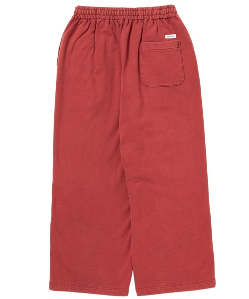 COOTIE PRODUCTIONS（クーティープロダクションズ）の「AD Processing Pin Tuck Wide Sweat Easy Pants（スウェットパンツ・メンズ・レッド系その他/ブラック系その他・SMALL/MEDIUM/LARGE/X-LARGE）」の7枚目の写真