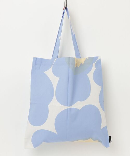 marimekko（マリメッコ）の「【ZOZO限定販売】Unikko / tote bag 43x44cm（トートバッグ・レディース・ライトブルー・FREE）」の2枚目の写真