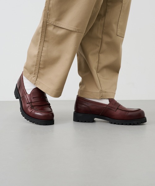 PADRONE(パドローネ)の「【PADRONE】ローファー TK8587-2301-26B(ローファー・メンズ・ブラック/ダークブラウン・41/42/43/40)」の17枚目の写真