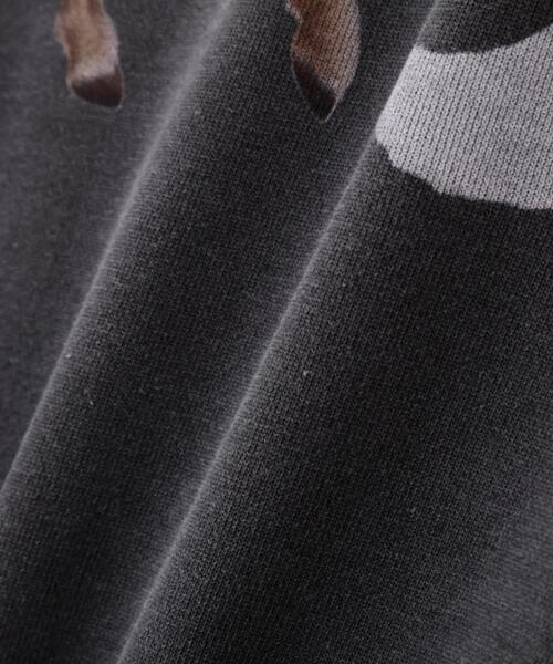 Schott（ショット）の「Schott/ショット/Schott WILD HORSE HOODED SWEAT/ショット ワイルドホース パーカー（パーカー・メンズ・ベージュ/ブラック・M/L/XL/2XL）」の16枚目の写真