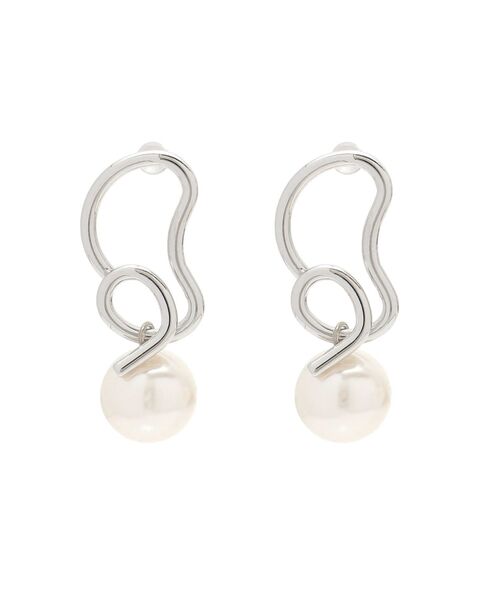 EVRIS（エヴリス）の「PEARL ピアス（ピアス（両耳用）・レディース・シルバー/ゴールド・FREE）」の9枚目の写真