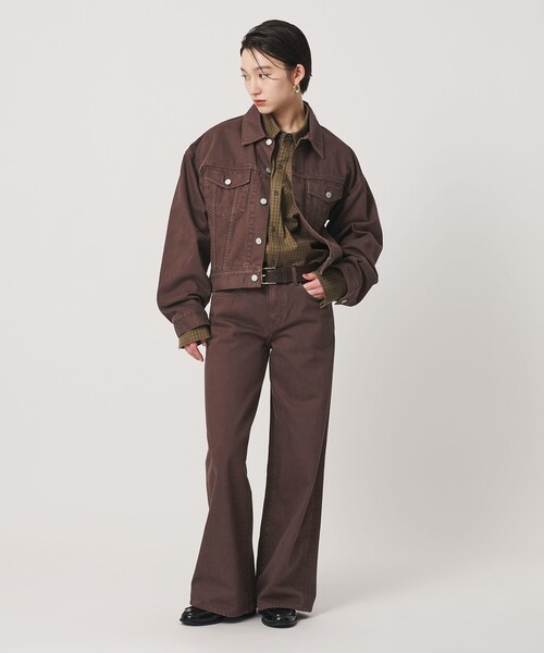ER(イーアール)の「<ER>DOCTOR HONZAWA DENIM デニムジャケット(デニムジャケット・レディース・ダークブラウン/ロイヤルブルー・M/S)」の22枚目の写真