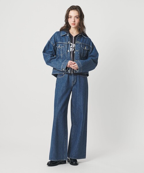 ER(イーアール)の「<ER>DOCTOR HONZAWA DENIM デニムジャケット(デニムジャケット・レディース・ダークブラウン/ロイヤルブルー・M/S)」の18枚目の写真