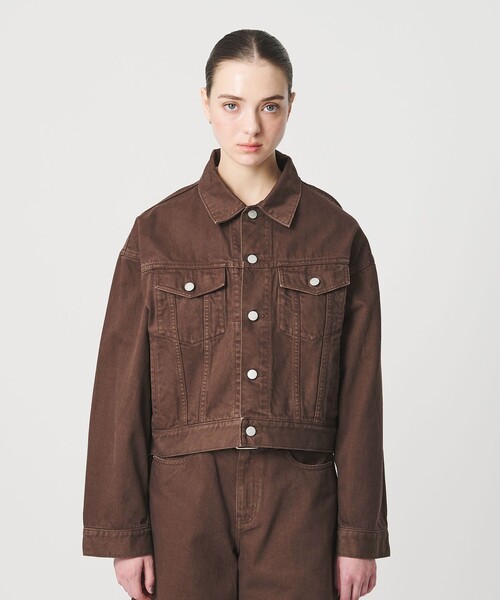 ER(イーアール)の「<ER>DOCTOR HONZAWA DENIM デニムジャケット(デニムジャケット・レディース・ダークブラウン/ロイヤルブルー・M/S)」の17枚目の写真