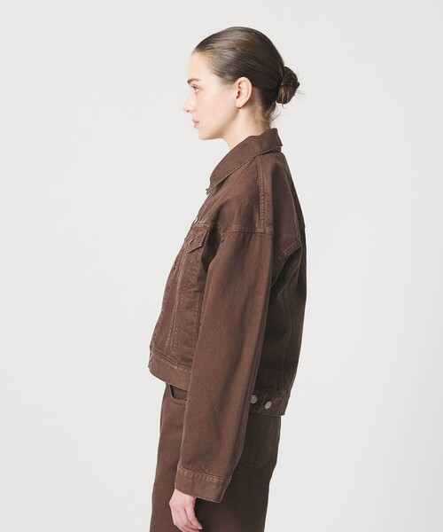 ER(イーアール)の「<ER>DOCTOR HONZAWA DENIM デニムジャケット(デニムジャケット・レディース・ダークブラウン/ロイヤルブルー・M/S)」の16枚目の写真