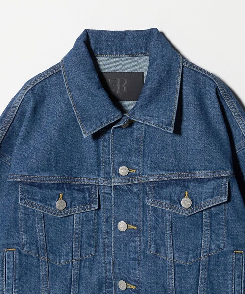 ER(イーアール)の「<ER>DOCTOR HONZAWA DENIM デニムジャケット(デニムジャケット・レディース・ダークブラウン/ロイヤルブルー・M/S)」の13枚目の写真
