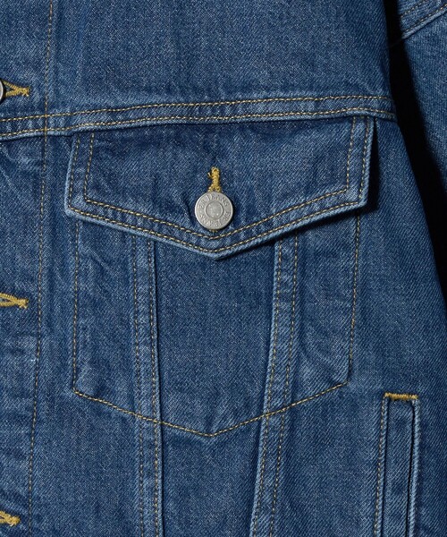 ER(イーアール)の「<ER>DOCTOR HONZAWA DENIM デニムジャケット(デニムジャケット・レディース・ダークブラウン/ロイヤルブルー・M/S)」の10枚目の写真