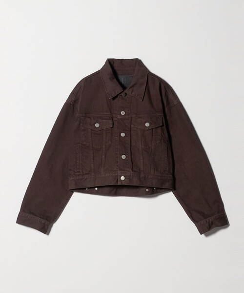 ER(イーアール)の「<ER>DOCTOR HONZAWA DENIM デニムジャケット(デニムジャケット・レディース・ダークブラウン/ロイヤルブルー・M/S)」の5枚目の写真