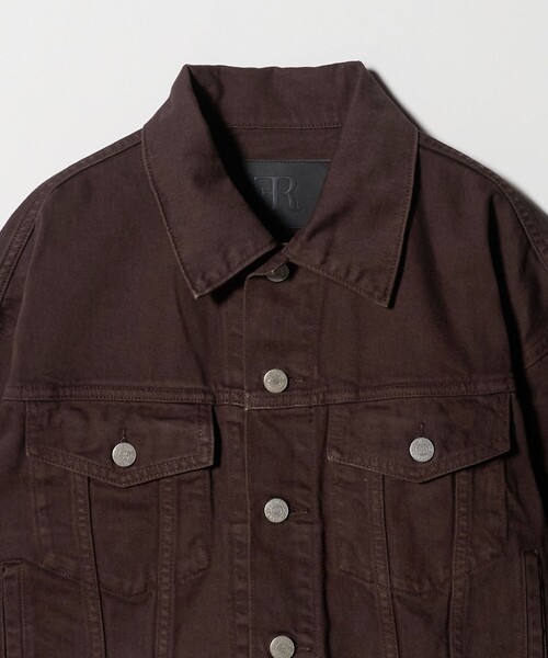 ER(イーアール)の「<ER>DOCTOR HONZAWA DENIM デニムジャケット(デニムジャケット・レディース・ダークブラウン/ロイヤルブルー・M/S)」の3枚目の写真