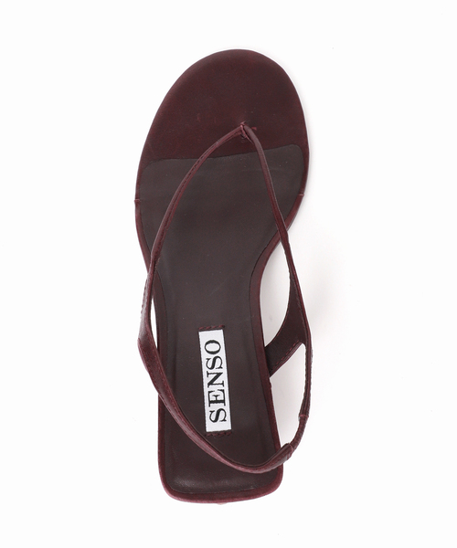 FRAMeWORK（フレームワーク）の「SENSO/センソ キャシャトング ヒール（サンダル・レディース・ブラウン・38/37/36/35）」の9枚目の写真