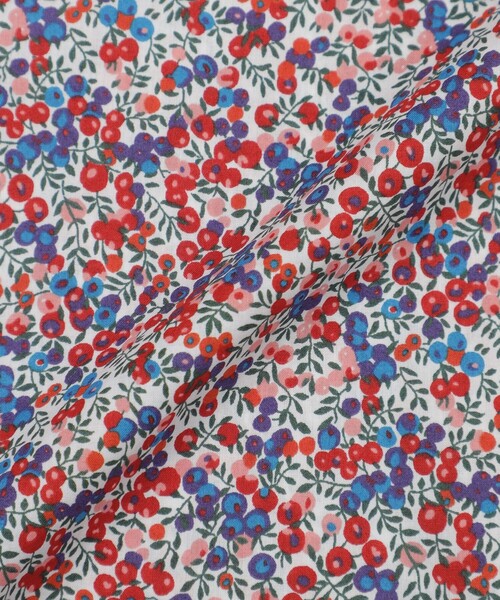 amaca(アマカ)の「【LIBERTY】【AMACA Marche】プルオーバーブラウス(シャツ/ブラウス・レディース・レッド系その他/グリーン・38/40)」の11枚目の写真