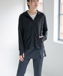 K-SWISS（ケースイス）の「【K-SWISS/ケースイス】ＵＶ無地パーカー/紫外線対策 日焼け防止 フルジップ 薄手 軽量 速乾 フード付き 長袖 春夏 接触冷感（パーカー）」