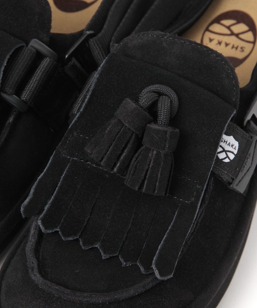 GEORGE'S(ジョージズ)の「【SHAKA】Wマルチタッセルスエード(23cm/24cm)(モカシン/デッキシューズ・レディース・ブラック/ベージュ・23cm/24cm)」の8枚目の写真